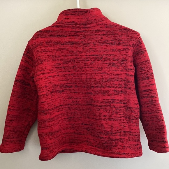 Lands’ End Kids quarter zip pullover - Picture 2 of 4